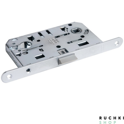 Замок под цилиндр 85 мм Mediana Evolution, Матовый хром, AGB