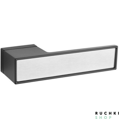 Ручка на розетке BIG LINE Vario 3084 RE ( под индивидуальную  Вставку), Черный матовый, Tupai