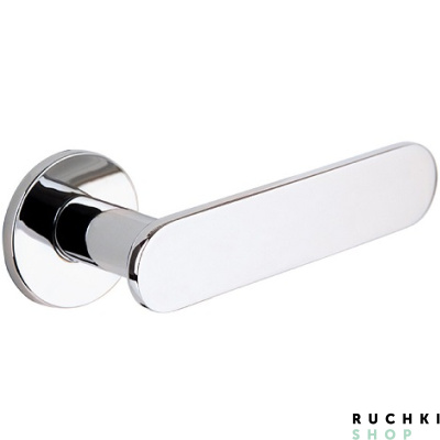 Ручка на розетке 4006 5S, Полированный хром, Tupai