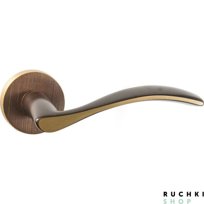 Ручка на розетке ZEN, Матовая бронза, Mandelli 