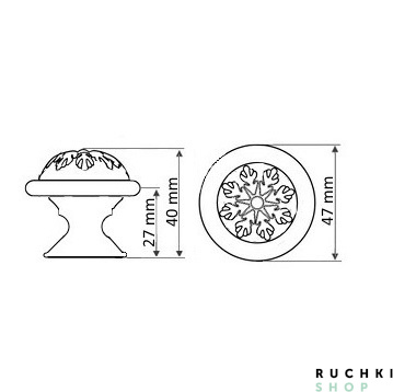 Ограничитель дверной 8010, Золото глянец, Class 