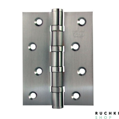 Петля универсальная Flat 100*75*3 mm, Матовый хром, Corona