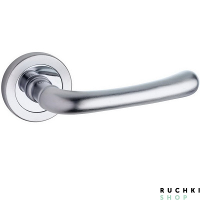 Ручка на розетке Gamma, Матовый хром/хром, Pasini 