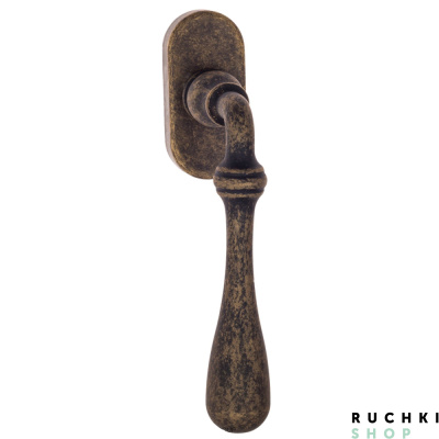 Ручка оконная Fratelli Cattini "RETRO" FW 7-BA античная бронза