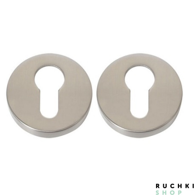 Накладка под цилиндр FF 13, Матовый хром, Colombo 