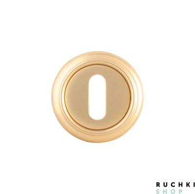 Накладка под ключ буратино PAT 50V, Матовая латунь, Melodia 