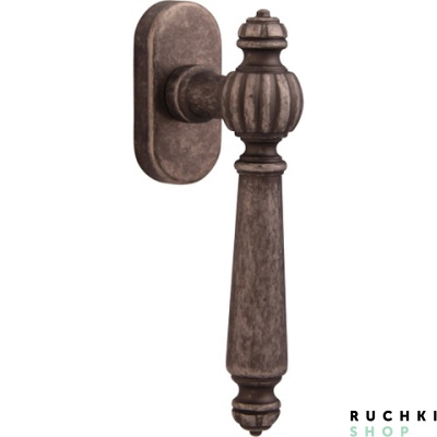 Оконная ручка MIRELLA 0235, Античное серебро, Melodia 