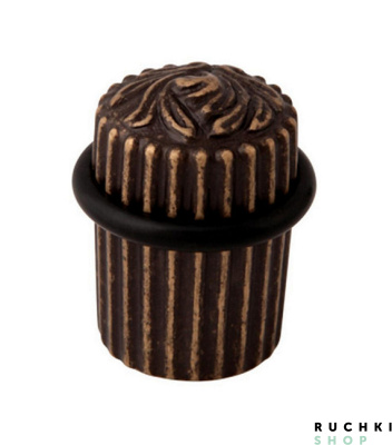 Ограничитель дверной 895, Бронза античная, Melodia 