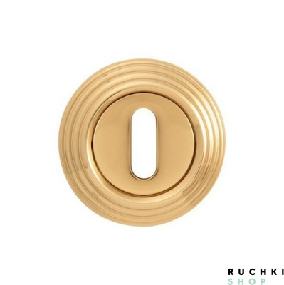 Накладка под ключ буратино PAT 50P, Полированная латунь, Melodia