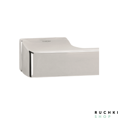 прямоугольная розетка ручки 3099 полированный хром Тупай