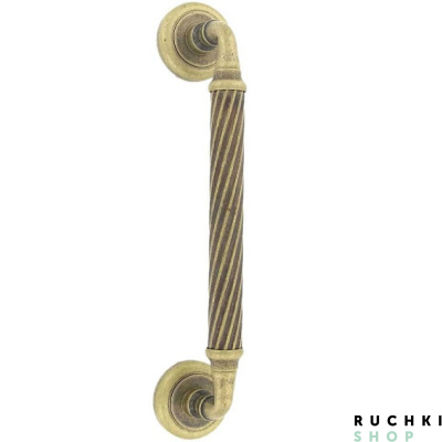 Ручка-скоба VENUS (ВЕНУС) 265 мм, Латунь античная, Zermat 