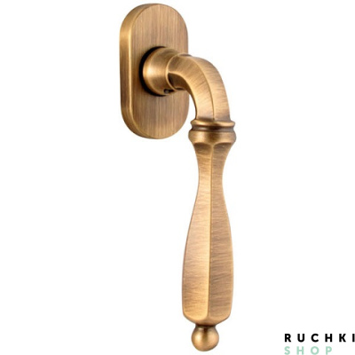 Оконная ручка CAMILLA 0298, Матовая бронза, Melodia 