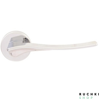 Ручка на розетке OLIMPIA 280 R, Полированный хром, Forme 