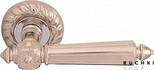 Ручка на розетке 60mm NIKE (НАЙК) 246, Серебро, Melodia 