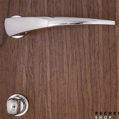 Фото ручки на двери. Венеция, Майами, Полированный хром