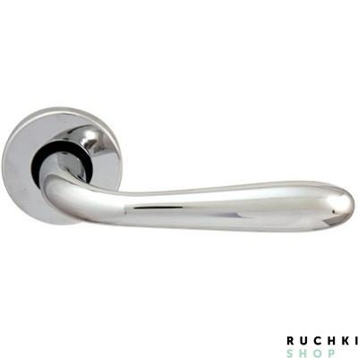 Ручка на розетке GOCCIA 115 R, Полированный хром, Forme