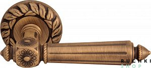 Ручка на розетке 60mm NIKE (НАЙК) 246, Матовая бронза, Melodia