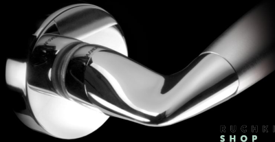 Ручка на розетке TOTEM, Матовый хром/хром, Mandelli 