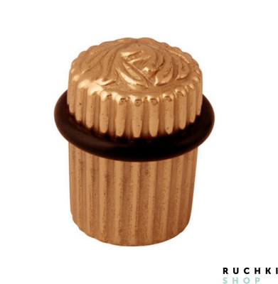 Ограничитель дверной 895, Золото 24К, Melodia