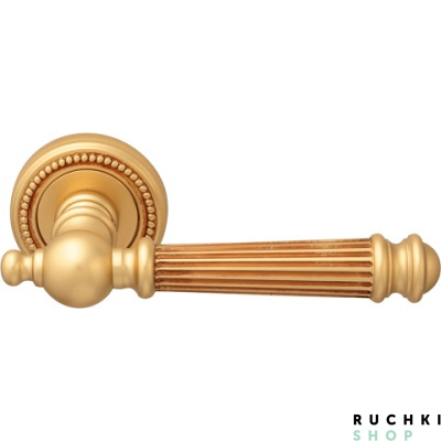 Ручка на розетке 50L VERONICA (ВЕРОНИКА) 102 L, Французское золото, Melodia