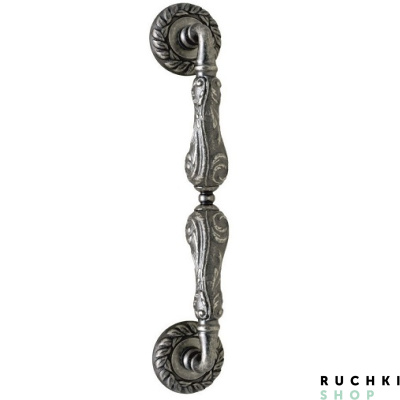 Ручка скоба 729 LIBRA 300 mm, Античное серебро, Melodia