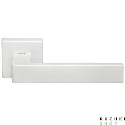 Ручка на розетке HORIZONT, Белый, Morelli luxury