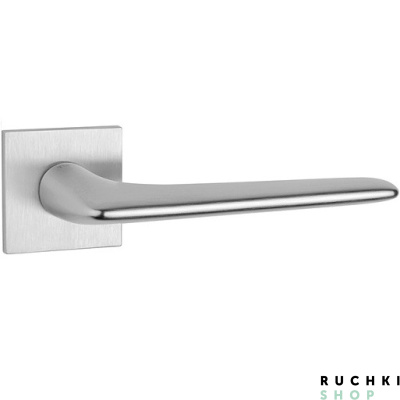 Ручка на розетке 4164 5S Q, Матовый хром, Tupai