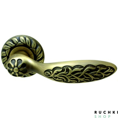 Ручка на розетке SHAMIRA 1065, Матовая бронза, CLASS