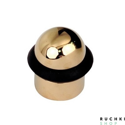 Ограничитель дверной CD 112, Полированная латунь, Colombo 