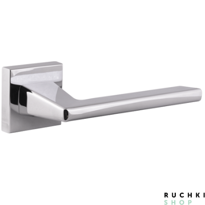 Ручка на розетке VIZION 4140 Q, Полированный хром, Tupai