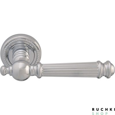 Ручка на розетке 50L VERONICA (ВЕРОНИКА) 102 L, Полированный хром, Melodia