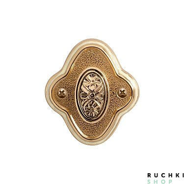 Сантехнический фиксатор BK 73 PB I, Полированная латунь+эмаль, Val de fiori 