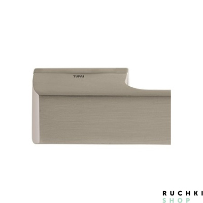 Прямоугольная розетка ручка Мелоди 3099 никель Тупай