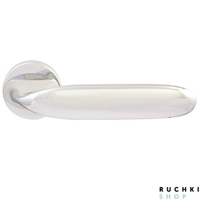 Ручка на розетке MOON 493 R, Полированный хром, Forme