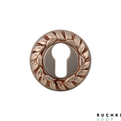 Накладка под цилиндр CUL 60mm, Французское серебро, Melodia