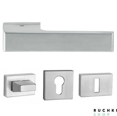 Ручка Мелоди 3099 матовый хром с фиксатором