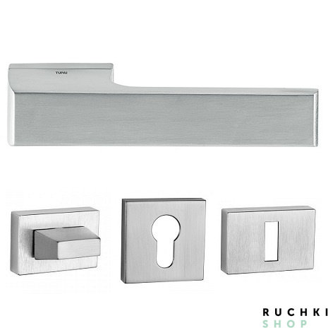 Ручка Мелоди 3099 матовый хром с фиксатором