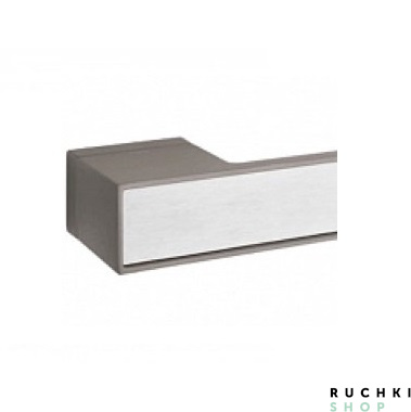 прямоугольная розетка 3084 никель Тупай