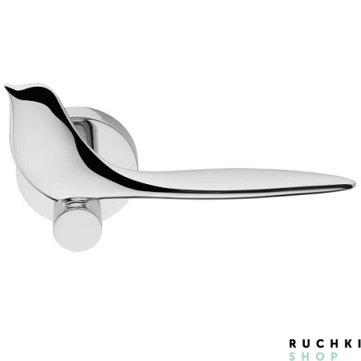 Ручка на розетке TWITTY, Полированный хром, Colombo  