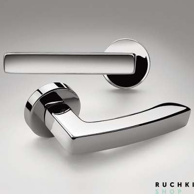 Ручка на розетке VIOLA, Полированный хром, Colombo  