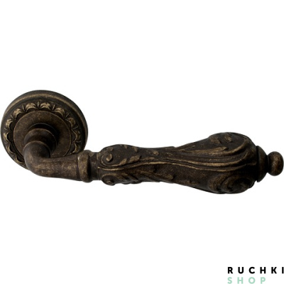 Ручка на розетке 50D LIBRA 229D, Античная бронза, Melodia 