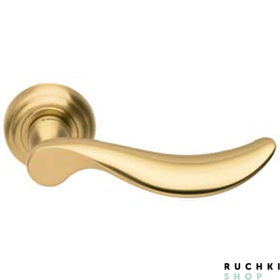 Ручка на розетке NORMA, Матовая латунь, Mandelli