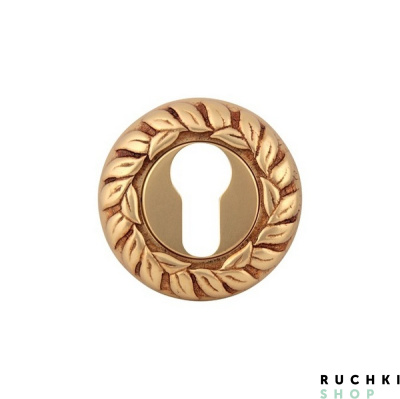 Накладка под цилиндр CUL 60mm, Французское золото, Melodia