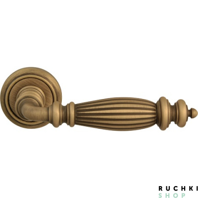 Ручка на розетке 50V SIENA (СИЕНА) 404V, Матовая бронза, Melodia