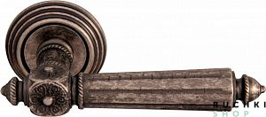 Ручка на розетке 50P NIKE 246P, Античное серебро, Melodia