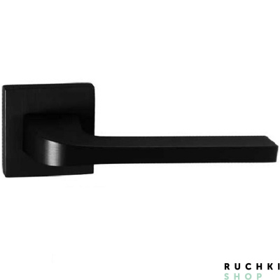 Ручка на розетке SUPRA 3097 Q, Черный матовый, Tupai