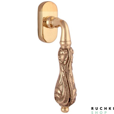 Оконная ручка  LIBRA 0229, Полированная латунь, Melodia 