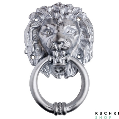 Ручка-гонг LEONE 170*105 мм, Матовый хром, Pasini