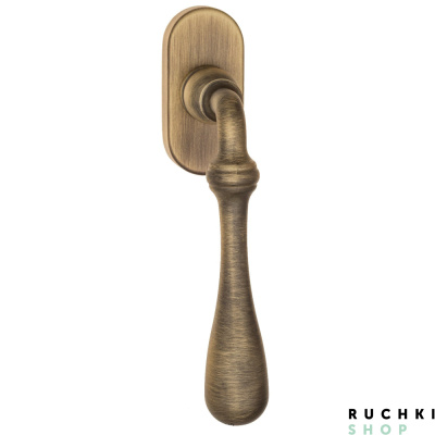 Ручка оконная Fratelli Cattini "RETRO" FW 7-BY матовая бронза