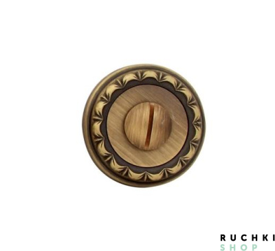 Сантехнический фиксатор WC 50D, Матовая бронза, Melodia 